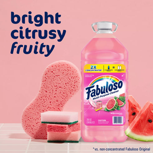 Fabuloso 2X Concentrated Multi-Purpose Cleaner - Watermelon Scent, 210 fl. oz.